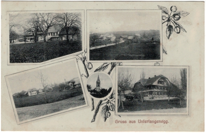 <p>Gruss aus Unterlangenegg 5 Bildkarte , Karte Top Zustand</p>